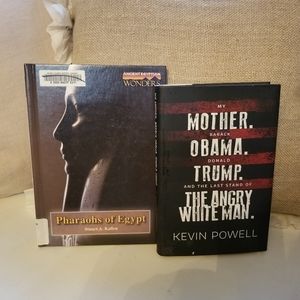 Set of 3 pre-loved books.